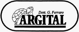 DOTT. G. FERRARO ARGITAL logo