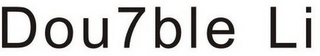 DOU7BLE LI logo