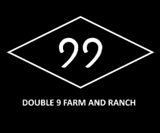 DOUBLE 9 FARM AND RANCH logo