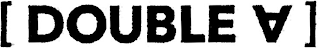 [ DOUBLE A ] logo
