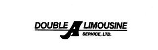 DOUBLE A LIMOUSINE SERVICE, LTD. logo