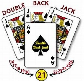 DOUBLE BACK JACK J J J A DOUBLE BACK JACK A 16 17 18 19 20 21 22 23 24 25 26 logo