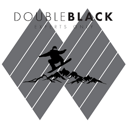 DOUBLE BLACK EXPERTS ONLY logo
