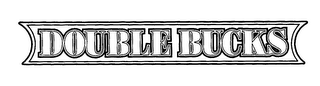 DOUBLE BUCKS logo