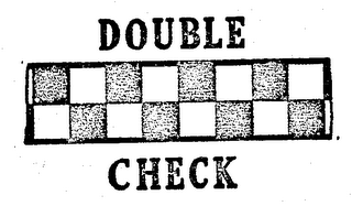 DOUBLE CHECK logo