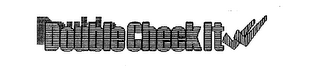 DOUBLE CHECK IT logo