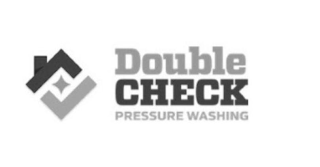 DOUBLE CHECK PRESSURE WASHING logo