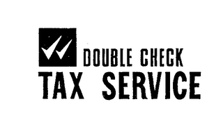 DOUBLE CHECK TAX SERVICE logo