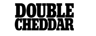 DOUBLE CHEDDAR logo