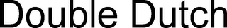 DOUBLE DUTCH logo