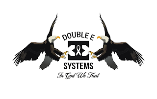 DOUBLE E SYSTEMS IN GOD WE TRUST logo