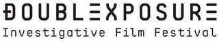 DOUBLE EXPOSURE INVESTIGATIVE FILM FESTIVAL logo