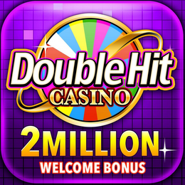 DOUBLE HIT CASINO 2 MILLION WELCOME BONUS logo