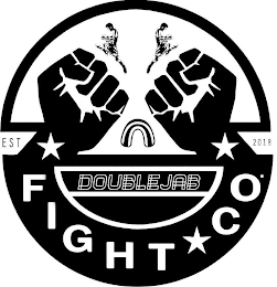 DOUBLE JAB FIGHT CO. EST 2018 logo