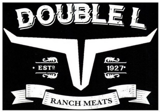 DOUBLE L ESTD 1927 RANCH MEATS logo