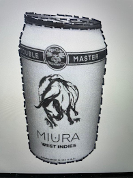 DOUBLE MASTER RED CLAY BREWING CO. MIURA logo