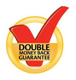 DOUBLE MONEY BACK GUARANTEE logo