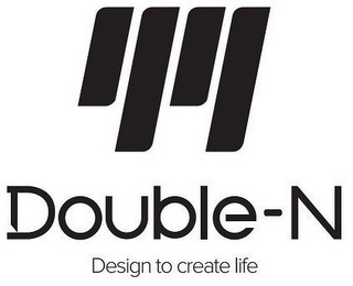 DOUBLE-N DESIGN TO CREATE LIFE logo