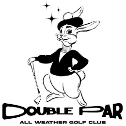 DOUBLE PAR ALL WEATHER GOLF CLUB logo