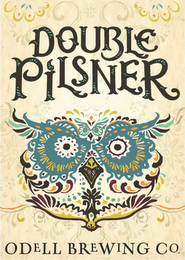 DOUBLE PILSNER ODELL BREWING CO. logo