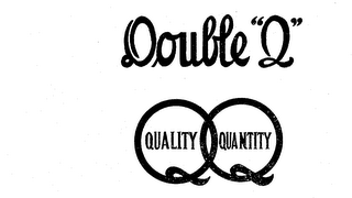 DOUBLE "Q" QUALITY QUANTITY logo