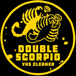 DOUBLE SCORPIO VHS CLEANER logo