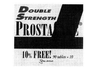 DOUBLE STRENGTH PROSTACARE 10% FREE! 90 TABLETS + 10 logo