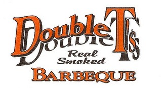 DOUBLE T'S REAL SMOKED BARBEQUE logo