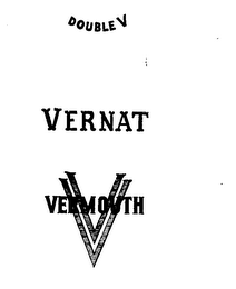DOUBLE V VERNAT VERMOUTH V V logo