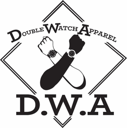 DOUBLE WATCH APPAREL D.W.A logo