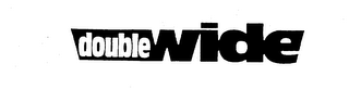 DOUBLE WIDE logo
