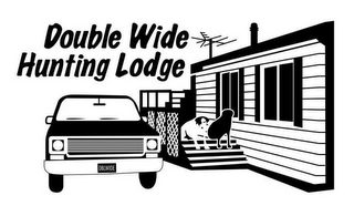 DOUBLE WIDE HUNTING LODGE DBLWIDE logo