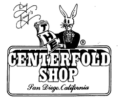 DOUG TRACY'S THE CENTERFOLD SHOP SAN DIEGO, CALIFORNIA logo