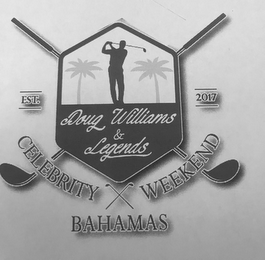 DOUG WILLIAMS & LEGENDS CELEBRITY WEEKEND BAHAMAS EST. 2017 logo
