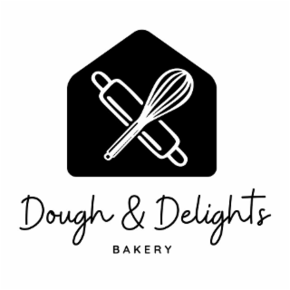 DOUGH & DELIGHTS BAKERY logo