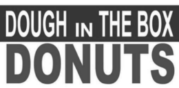 DOUGH IN THE BOX DONUTS logo