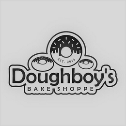 DOUGHBOY'S BAKE SHOPPE EST. 2016 logo