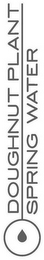 DOUGHNUT PLANT SPRING WATER logo