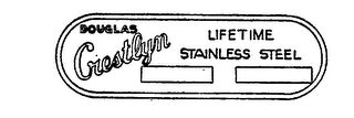 DOUGLAS CRESTLYN LIFETIME STAINLESS STEEL logo