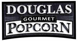 DOUGLAS GOURMET POPCORN logo