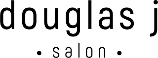 DOUGLAS J · SALON · logo