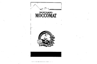 DOUWE EGBERTS MOCCOMAT ROYAL FACTORIES SINCE 1753 logo