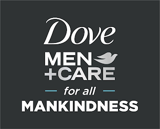 DOVE MEN + CARE FOR ALL MANKINDNESS logo