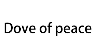 DOVE OF PEACE logo