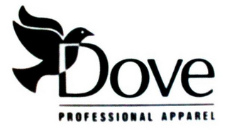 DOVE PROFESSIONAL APPAREL logo
