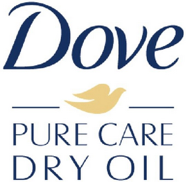 DOVE PURE CARE DRY OIL logo