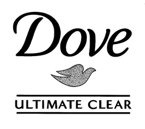 DOVE ULTIMATE CLEAR logo