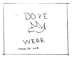 DOVE WEAR logo
