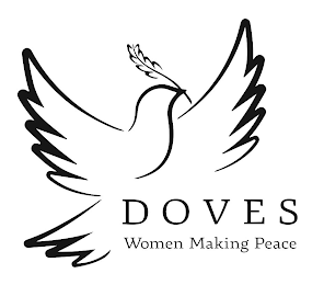 DOVES WOMEN MAKING PEACE logo