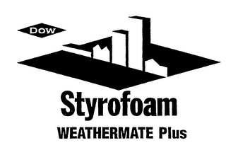 DOW STYROFOAM WEATHERMATE PLUS logo